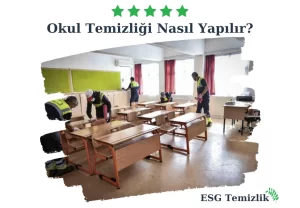 okul temizliği nasıl yapılır