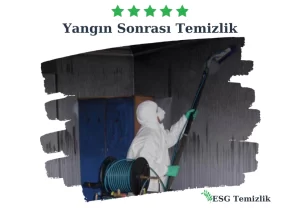 yangın sonrası temizlik
